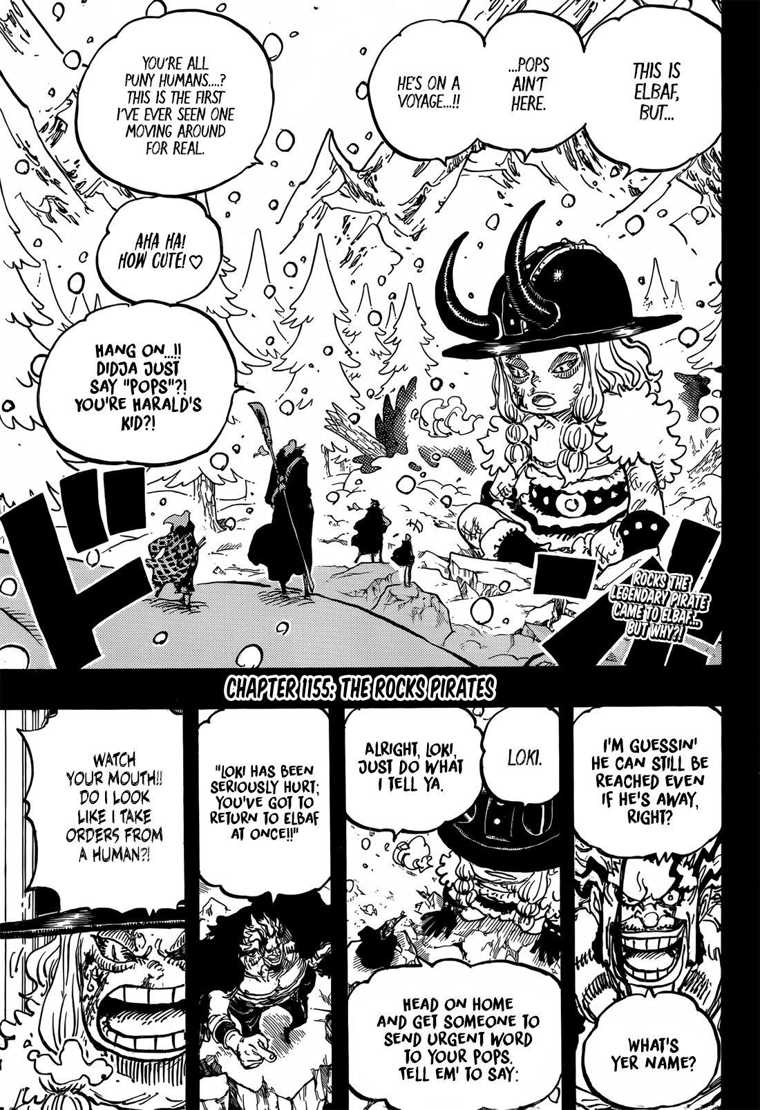 One Piece, Chapter 1155 image 04